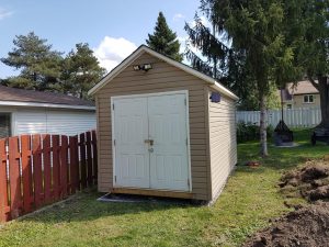 Cabanon à deux portes